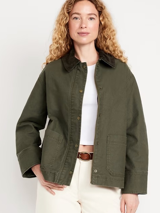 Old Navy Jackets & Blazers - Old Navy Barn Jacket in Heritage Green Size Medium